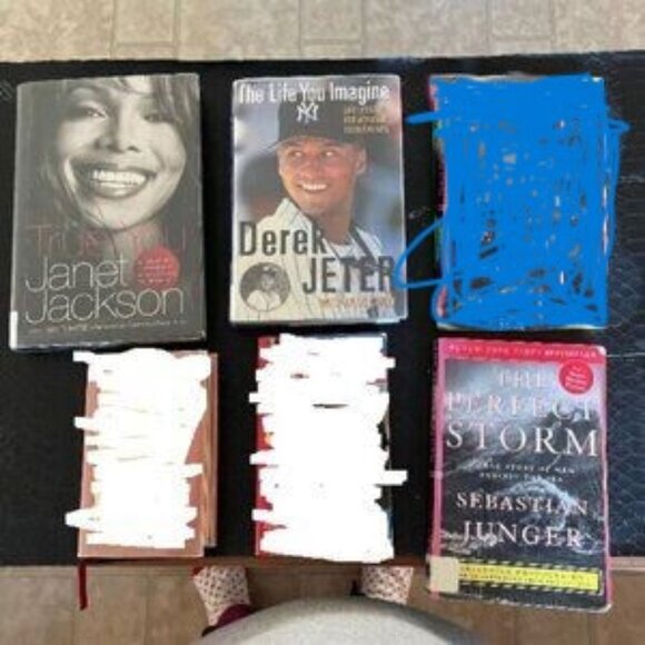 Janet Jackson Other - BOOKS ANY 5 FOR $6 - CELEBRITY JANET JACKSON, DEREK JETER & CLASSIC NOVELS, GUC